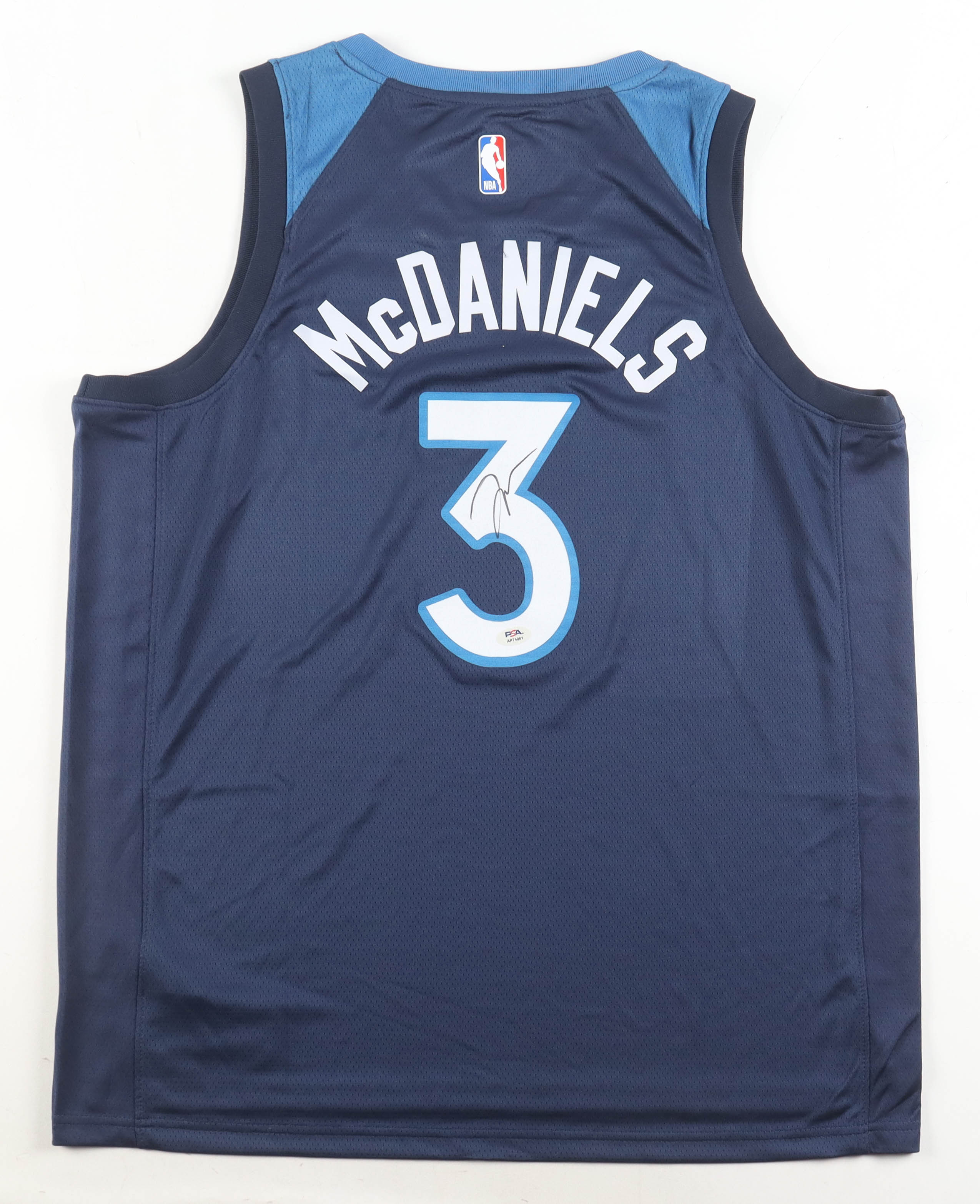 Jaden McDaniels Signed Timberwolves Nike Authentic Jersey (PSA) at PristineAuction.com Jaden McDaniels Signed Timberwolves Nike Authentic Jersey (PSA) at PristineAuction.com