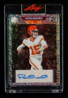 Patrick Mahomes II 2024 Leaf Collective '89 Pro Set Autographs Shimmer Light Blue #89APM1 #1/1 at PristineAuction.com