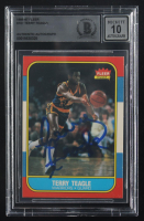 Terry Teagle Signed 1986-87 Fleer Premier Autographs #107 (Beckett | Autograph Grade BGS 10) at PristineAuction.com