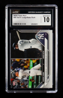 Aaron Judge / Babe Ruth 2025 Topps Now #40 (CGC 10) at PristineAuction.com
