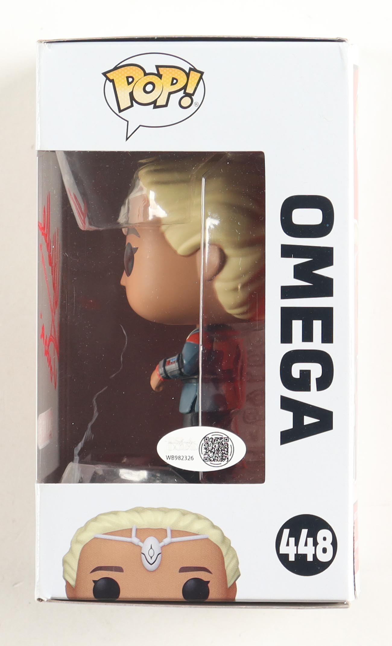 Michelle Ang Signed "Star Wars" #448 Omega Funko Pop! Vinyl Figure (JSA) at PristineAuction.com Michelle Ang Signed "Star Wars" #448 Omega Funko Pop! Vinyl Figure (JSA) at PristineAuction.com