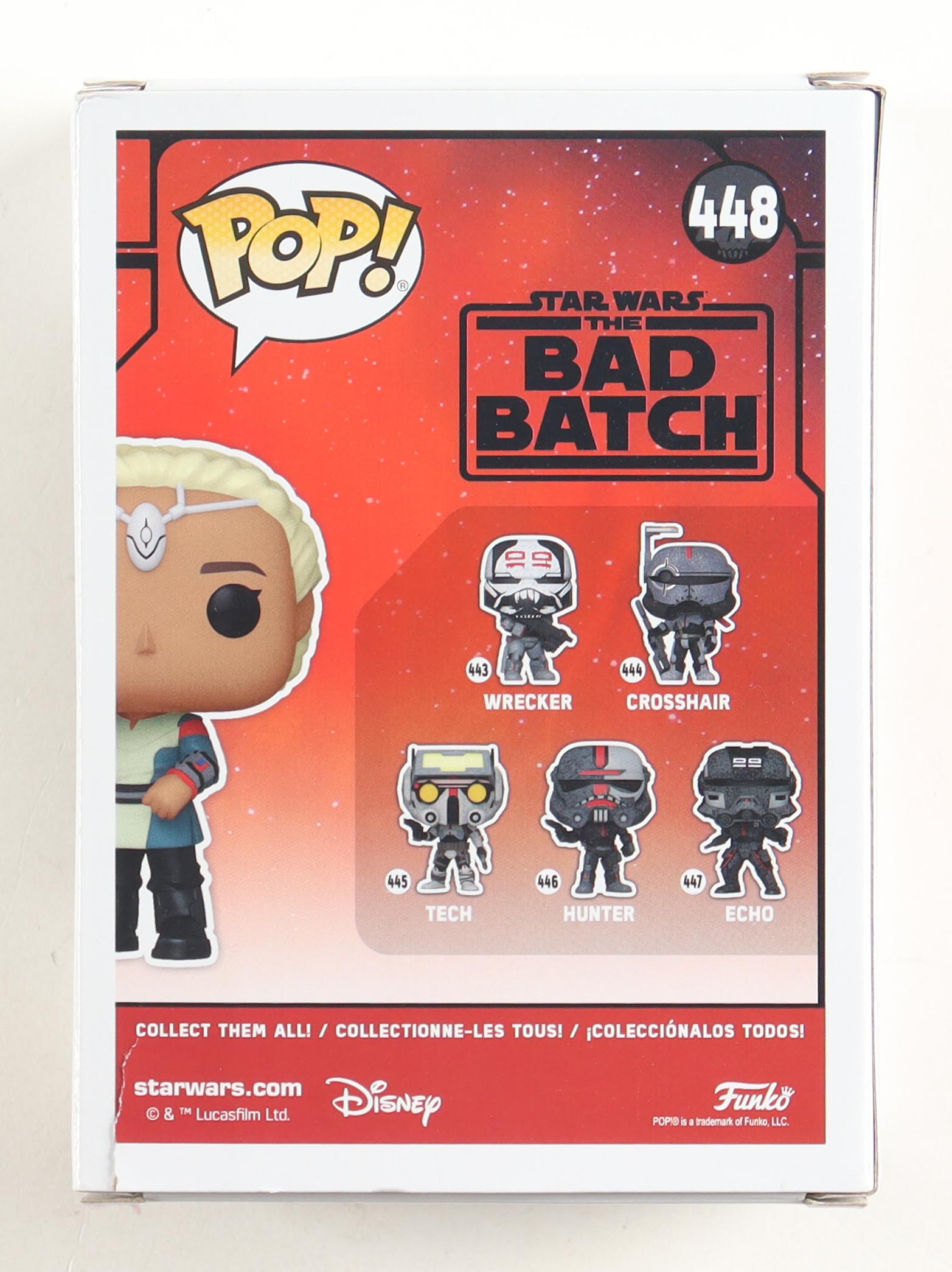 Michelle Ang Signed "Star Wars" #448 Omega Funko Pop! Vinyl Figure (JSA) at PristineAuction.com Michelle Ang Signed "Star Wars" #448 Omega Funko Pop! Vinyl Figure (JSA) at PristineAuction.com