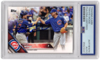 Travis Wood Signed 2016 Topps #507A (PSA) at PristineAuction.com