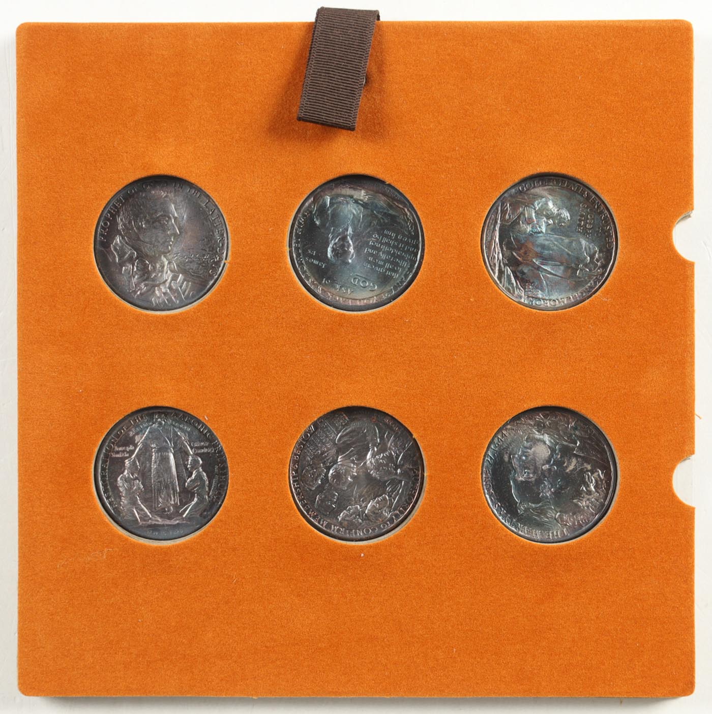 The Joseph Smith Memorial Collection Set Medallions with (6) 1 Troy Ounce .999 Silver Bullion Rounds at PristineAuction.com The Joseph Smith Memorial Collection Set Medallions with (6) 1 Troy Ounce .999 Silver Bullion Rounds at PristineAuction.com