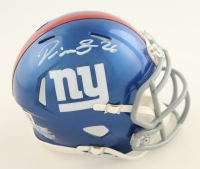 Devin Singletary Signed Giants Speed Mini Helmet (Beckett) at PristineAuction.com