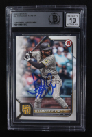 Fernando Tatis Jr. Signed 2022 Bowman #34 (Beckett | Auto Grade BGS 10) at PristineAuction.com