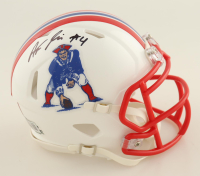 Antonio Gibson Signed Patriots Throwback Speed Mini Helmet (Beckett) at PristineAuction.com