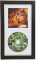 Taylor Swift Signed "The Life of a Showgirl" Custom Framed CD Insert Display (JSA) at PristineAuction.com