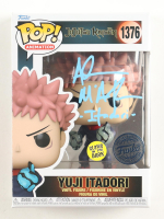Adam McArthur Signed "Jujutsu Kaisen" #1376 Yuji Itadori Funko Pop! Vinyl Figure Inscribed "Itadori" (JSA) at PristineAuction.com