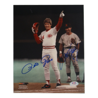 Pete Rose & Steve Garvey Signed 8x10 Photo (PSA) at PristineAuction.com
