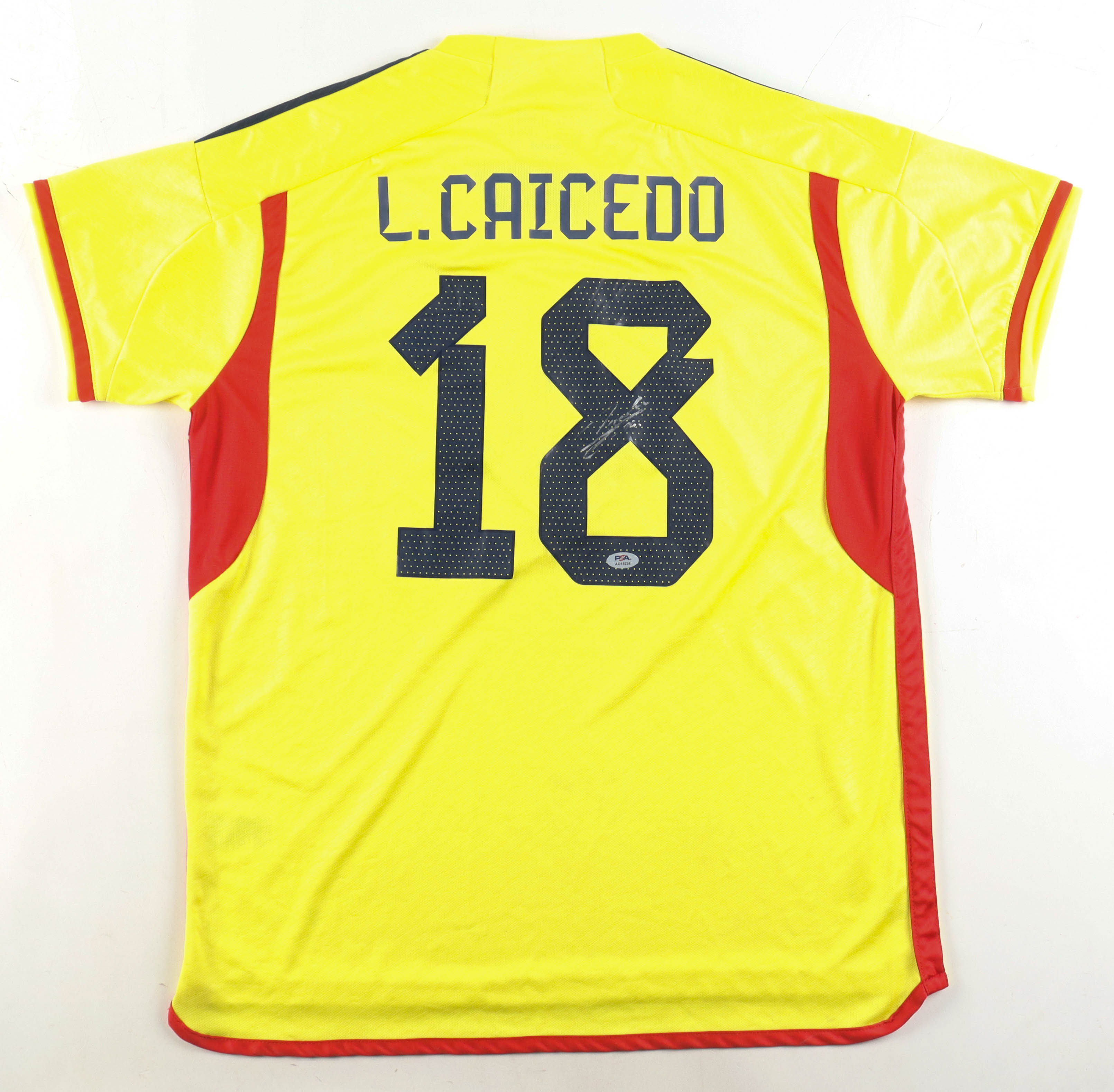 Linda Caicedo Signed Team Colombia Adidas Authentic Jersey (PSA) at PristineAuction.com Linda Caicedo Signed Team Colombia Adidas Authentic Jersey (PSA) at PristineAuction.com