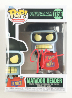 John DiMaggio Signed "Futurama" #1756 Matador Bender Funko Pop! Vinyl Figure (JSA) at PristineAuction.com