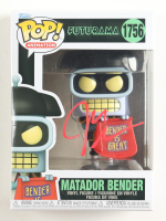 John DiMaggio Signed "Futurama" #1756 Matador Bender Funko Pop! Vinyl Figure (JSA) at PristineAuction.com