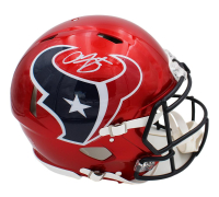 Arian Foster Signed Texans Full-Size Authentic On-Field Alternate Speed Helmet (Beckett) at PristineAuction.com