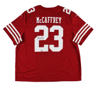 Christian McCaffery Signed 49ers Nike Authentic Jersey (Fanatics) at PristineAuction.com