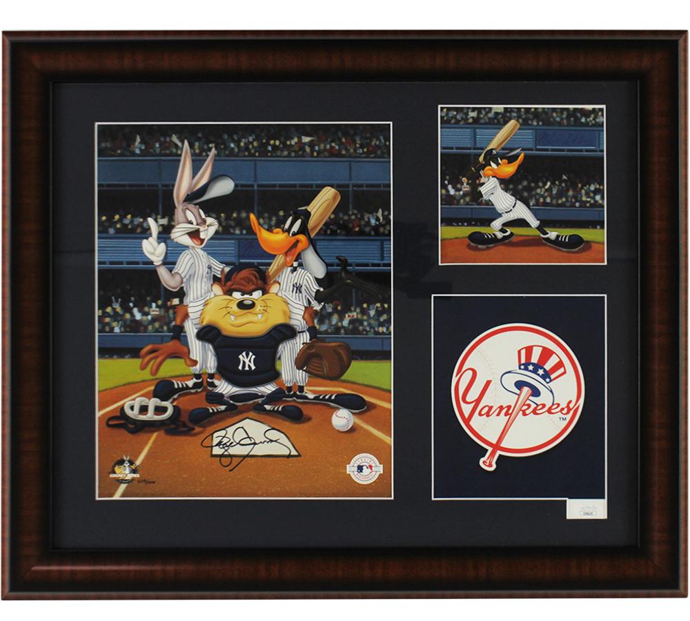 Roger Clemens Signed LE Yankees "Looney Tunes" Custom Framed Photo (JSA) at PristineAuction.com Roger Clemens Signed LE Yankees "Looney Tunes" Custom Framed Photo (JSA) at PristineAuction.com