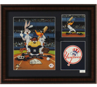 Roger Clemens Signed LE Yankees "Looney Tunes" Custom Framed Photo (JSA) at PristineAuction.com