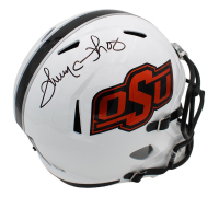 Thurman Thomas Signed Oklahoma State Cowboys Full-Size Speed Helmet (Beckett) at PristineAuction.com