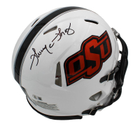 Thurman Thomas Signed Oklahoma State Cowboys Full-Size Authentic On-Field Speed Helmet (Beckett) at PristineAuction.com