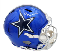 Roger Staubach Signed Cowboys Full-Size Flash Alternate Speed Helmet (Radtke) at PristineAuction.com