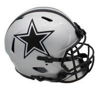 Roger Staubach Signed Cowboys Full-Size Authentic On-Field Rave Alternate Speed Helmet (Radtke) at PristineAuction.com