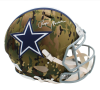 Roger Staubach Signed Cowboys Full-Size Authentic On-Field Camo Alternate Speed Helmet (Radtke) at PristineAuction.com