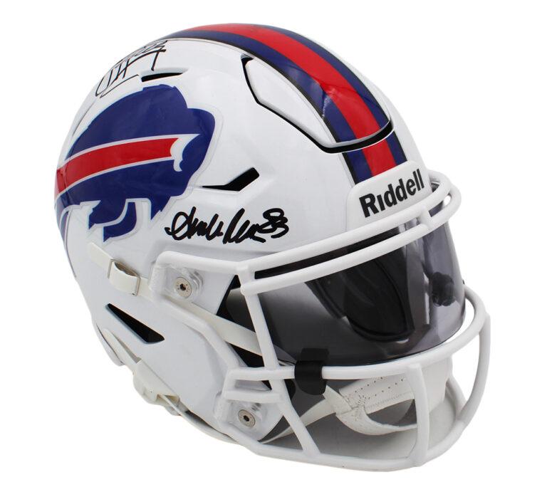 Jim Kelly, Andre Reed & Thurman Thomas Signed Bills Mid-Size SpeedFlex Helmet With Visor (Beckett) at PristineAuction.com Jim Kelly, Andre Reed & Thurman Thomas Signed Bills Mid-Size SpeedFlex Helmet With Visor (Beckett) at PristineAuction.com