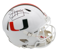 Jim Kelly Signed Miami Hurricanes Full-Size Authentic On-Field Speed Helmet (Beckett) at PristineAuction.com