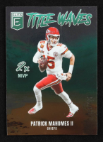 Patrick Mahomes II 2025 Elite Title Waves #1 #219/799 at PristineAuction.com