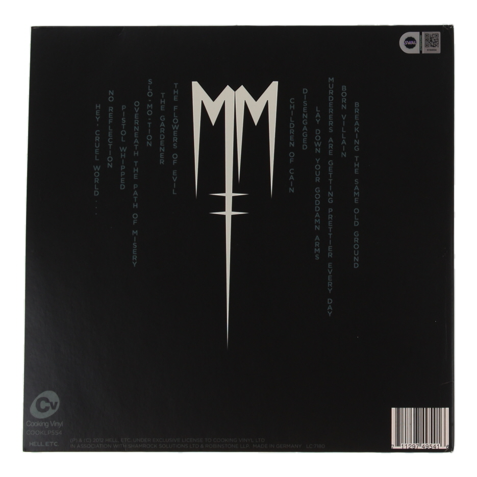Marilyn Manson Signed "Born Villain" Vinyl Record Album (SWAU) at PristineAuction.com Marilyn Manson Signed "Born Villain" Vinyl Record Album (SWAU) at PristineAuction.com