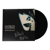 Marilyn Manson Signed "Born Villain" Vinyl Record Album (SWAU) at PristineAuction.com