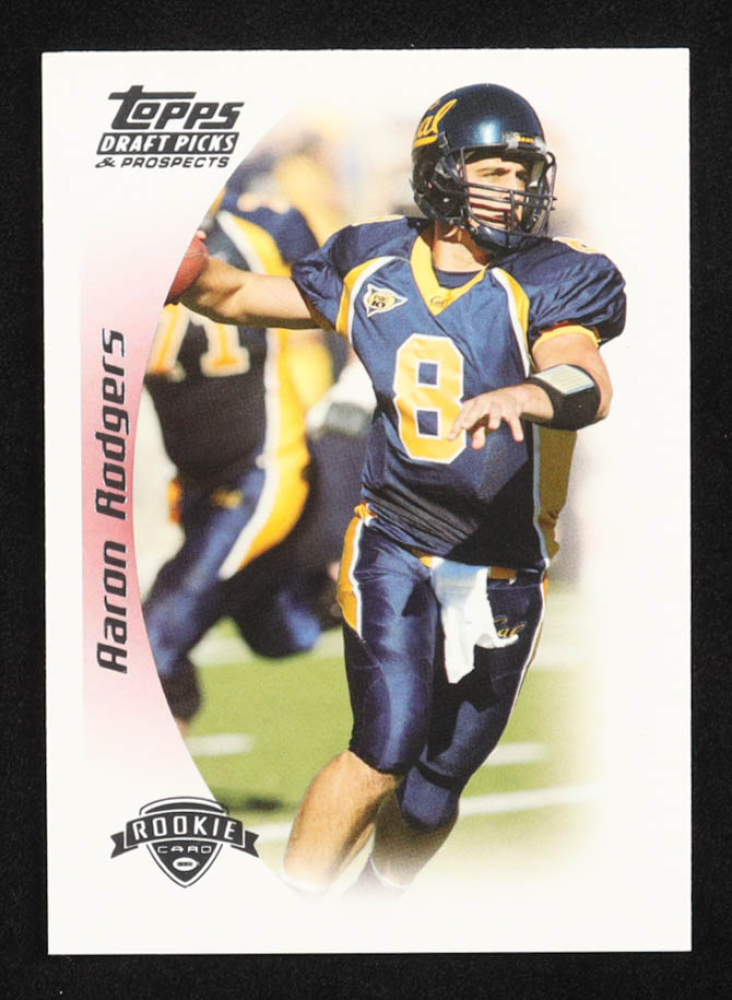 Aaron Rodgers 2005 Topps Draft Picks and Prospects #152 RC