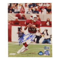 Jake Plummer Signed Cardinals 8x10 Photo Inscribed "Snake" (Beckett) at PristineAuction.com