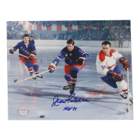 Jean Ratelle Signed Rangers 8x10 Photo Inscribed "HOF 85" (PSA) at PristineAuction.com