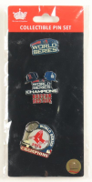 Boston Red Sox 2018 World Series Logo Pin Set at PristineAuction.com
