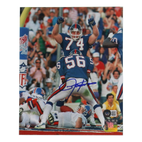 Lawrence Taylor Signed Giants 8x10 Photo (Beckett) at PristineAuction.com