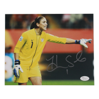 Hope Solo Signed Team USA 8x10 Photo (JSA) at PristineAuction.com
