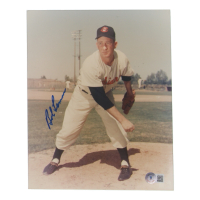 Bob Lemon Signed Indians 8x10 Photo (Beckett) at PristineAuction.com
