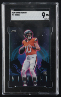 Bo Nix 2024 Topps Midnight #27 RC (SGC 9) at PristineAuction.com