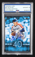 Nolan Ryan Signed 2015 Topps Free Agent 40 #F404 (PSA | Auto 10) at PristineAuction.com