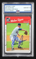 Nolan Ryan Signed 2023 Donruss #276 RETRO (PSA | Auto 10) at PristineAuction.com