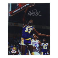 Magic Johnson Signed Lakers 8x10 Photo (PSA) at PristineAuction.com
