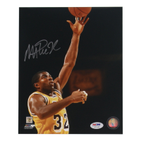 Magic Johnson Signed Lakers 8x10 Photo (PSA) at PristineAuction.com