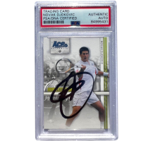 Novak Djokovic Signed 2007 ACE Authentic Straight Sets Tennis #1053 RC (PSA) at PristineAuction.com