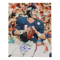 Phil Simms Signed Giants 8x10 Photo (Beckett) at PristineAuction.com