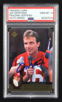 Joe Montana Signed 1995 Upper Deck Joe Montana Trilogy #MT11 (PSA | Auto 10) at PristineAuction.com