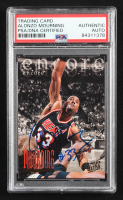 Alonzo Mourning Signed 1995-96 Ultra #326 ENC (PSA Authentic) at PristineAuction.com