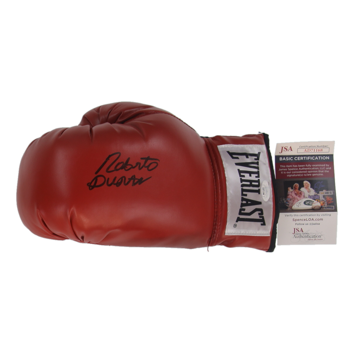 Roberto Duran Signed Everlast Boxing Glove (JSA) at PristineAuction.com Roberto Duran Signed Everlast Boxing Glove (JSA) at PristineAuction.com