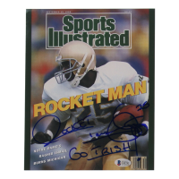Raghib "Rocket" Ismail Signed Notre Dame Fighting Irish 8x10 Photo Inscribed "Go Irish!" (Beckett) at PristineAuction.com