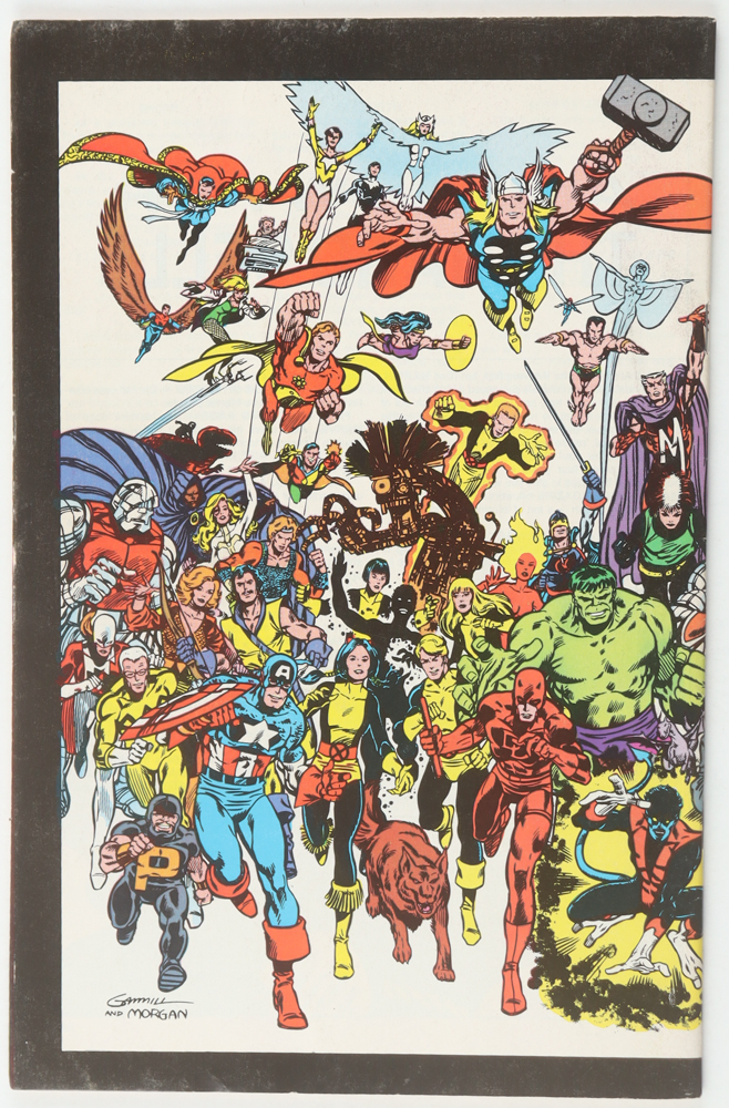 1985 "Marvel Age Double-Sized Annual" Issue #1 Marvel Comic Book at PristineAuction.com 1985 "Marvel Age Double-Sized Annual" Issue #1 Marvel Comic Book at PristineAuction.com